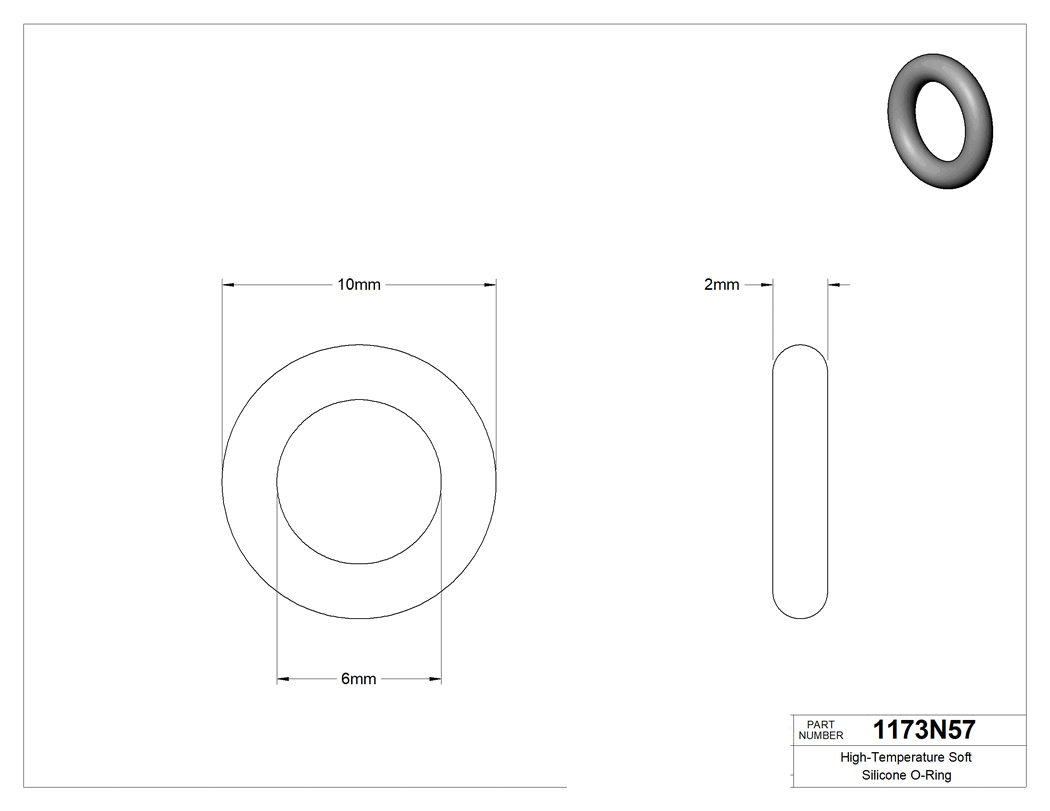 Technical drawing - 1173N57